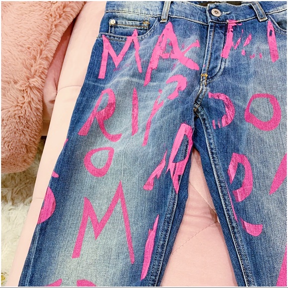 EACH X OTHER 'MARIPOL HANDWRITTEN' ANKLE JEANS - BRAND NEW, NO TAGS - Picture 7 of 10